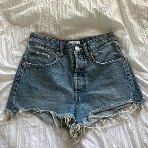ZARA DENIM SHORTS